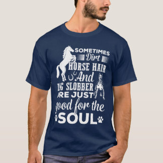 Camiseta Retro do trevo do cavalo