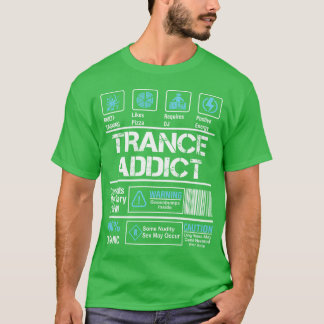 Camiseta Retro do Viciado em Trance