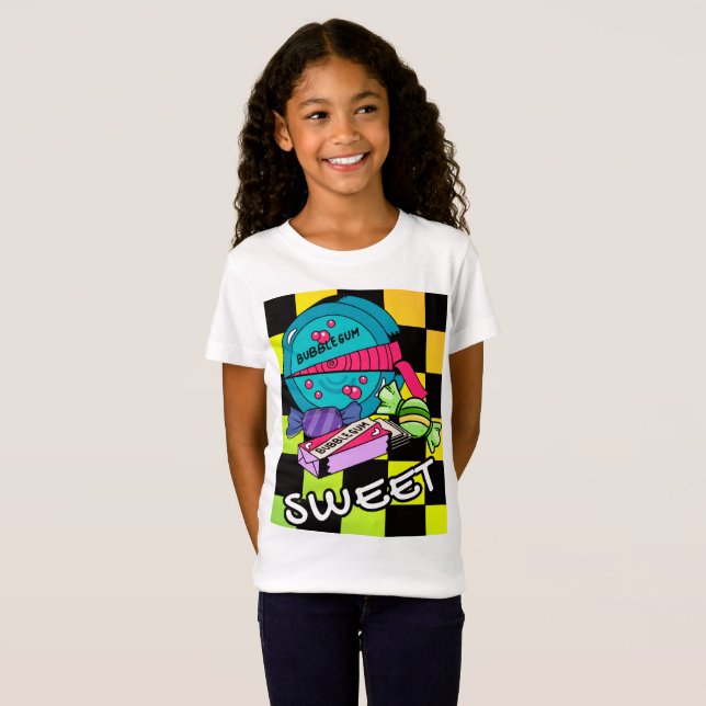 Camiseta Retro Doce Como Doce (Frente Completa)