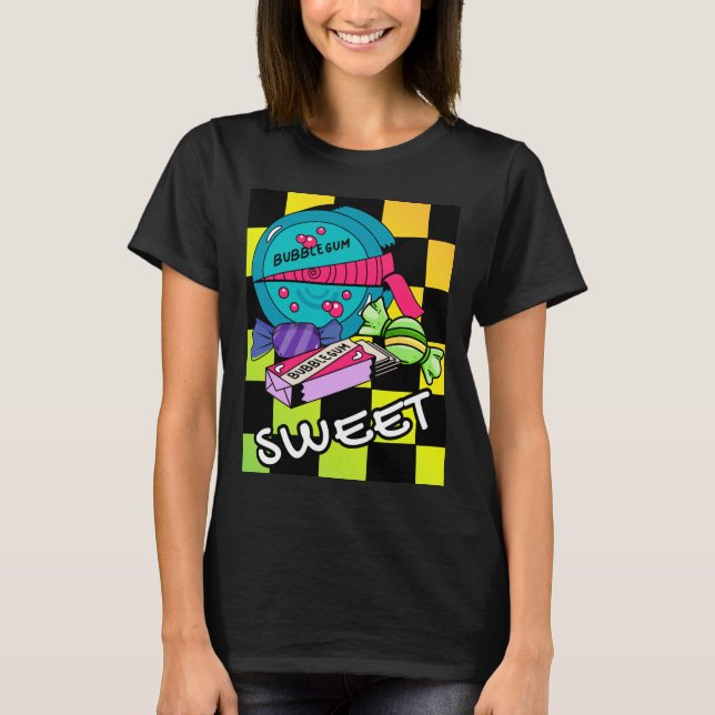 Camiseta Retro Doce Como Doce (Frente)