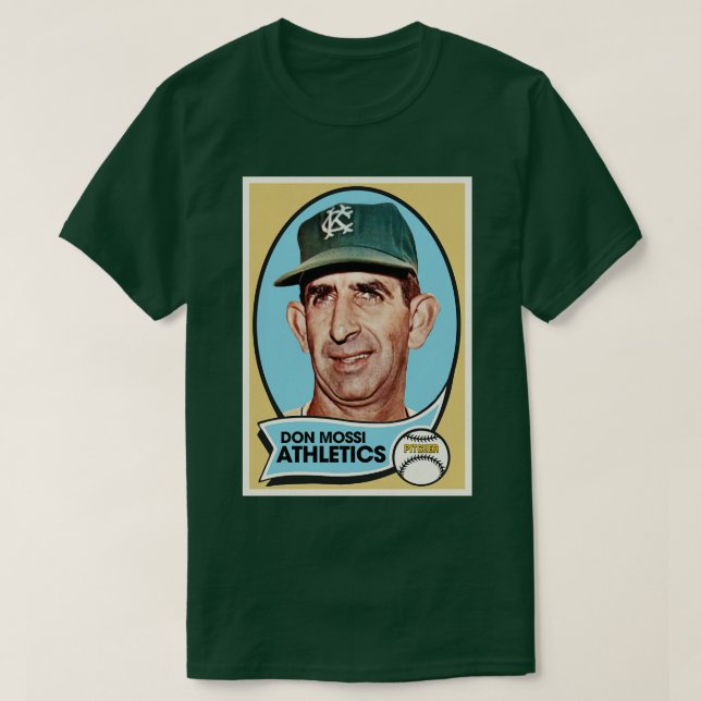 Camiseta Retro Don Mossi Baseball d (Frente do Design)