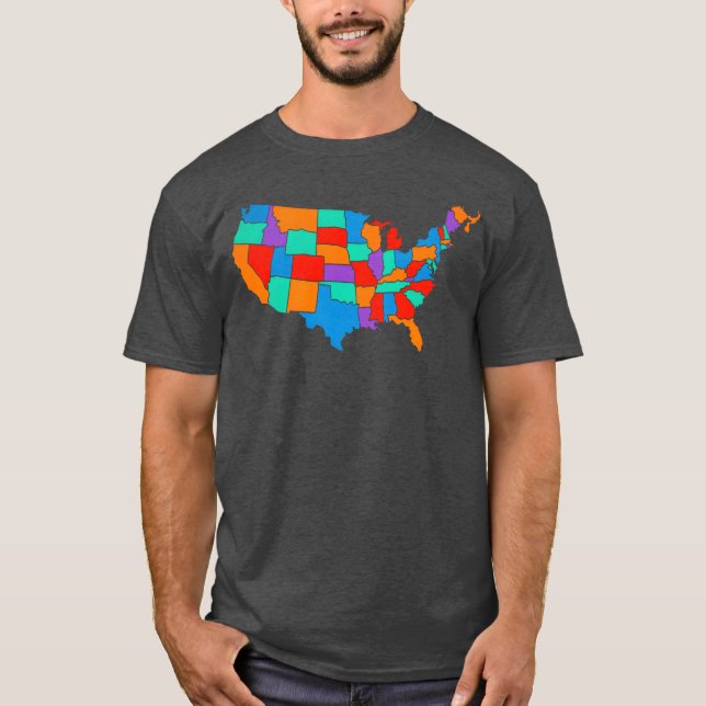 Camiseta retro dos eua (Frente)