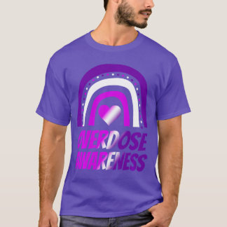 Camiseta Retro Drug Overdose Awareness Men Women Overdose F
