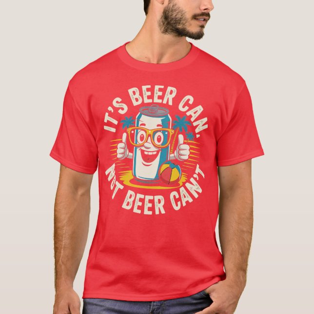 Camiseta Retro É Cerveja Não Pode Cerveja Não Engraçado Dri (Frente)