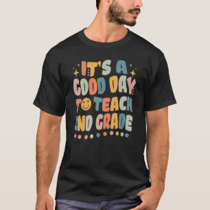 Camiseta Retro É Um Bom Dia Para Ensinar De Volta De Segund