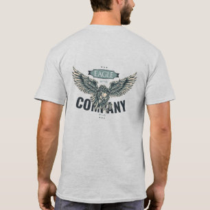 Camiseta Retro Eagle Company Design Americano
