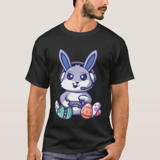 Camiseta Retro Easter Video Game Easter Gaming Graphics Hap