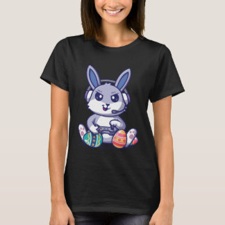 Camiseta Retro Easter Video Game Easter Gaming Graphics Hap