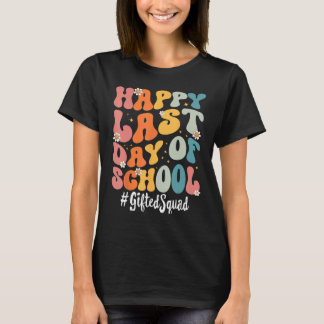 Camiseta Retro ed Squad Happy No Último Dia De Professora