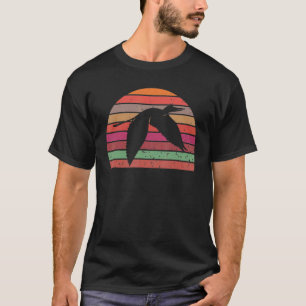 Camiseta Retro Egret Vintage Egret Spirit Rua dos anos 60 e