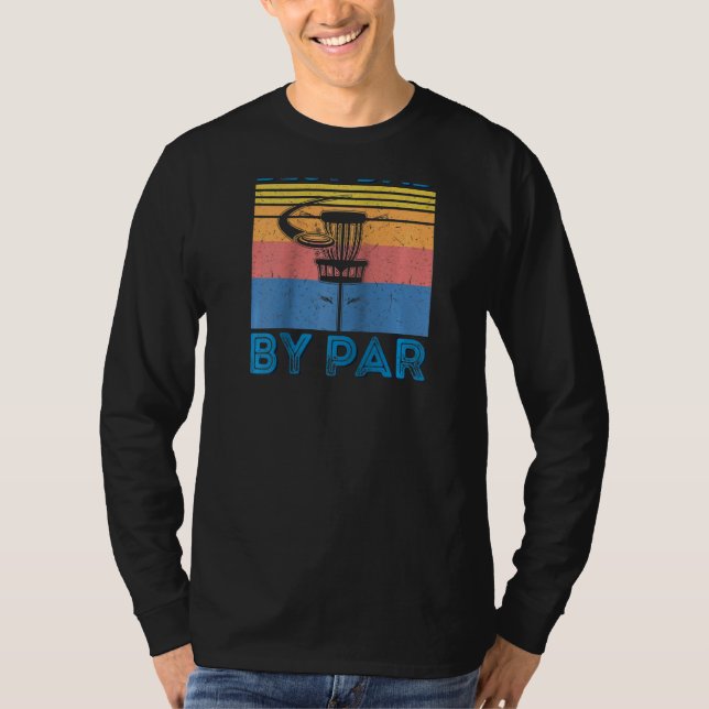 Camiseta Retrô Engraçado Melhor Pai Por Par Disk Golf Fathe (Frente)