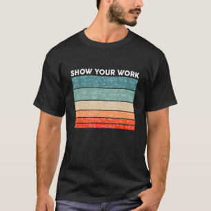 Camiseta Retro Engraçado Mostra Sua Sala De Aula De Profess