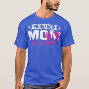 Camiseta Retro Engraçado Nova Mãe Orgulhosa É uma Revenda d