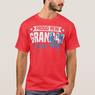 Camiseta Retro Engraçado Novo Avô Orgulhoso É um Raio de Gê