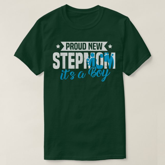 Camiseta Retrô Engraçado Novo Stepmme É Um Rã de Gênero Men (Frente do Design)