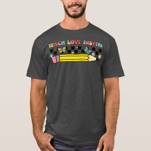 Camiseta Retro Ensinar Adolescente A Equipe De Amor De Volt