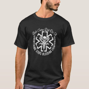 Camiseta Retro Esfregar Alguma Sujeira No Paramédico EMS EM