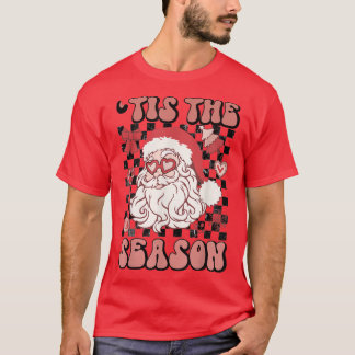 Camiseta Retro Esta É A Época Natal Do Pai Natal