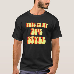 Camiseta Retro, este é o meu falso falso festival Groovy Pe