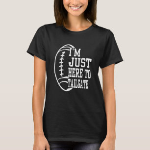 Camiseta Retro Estou Aqui Para Festa de Cauda Temporada de