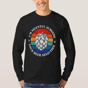 Camiseta Retro, estou julgando silenciosamente seu Salto de