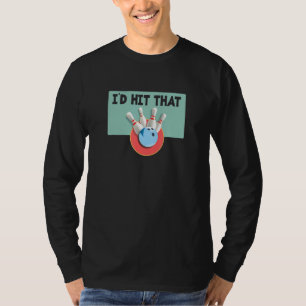 Camiseta Retro, eu acertava aquela Boliche dentro da bola d