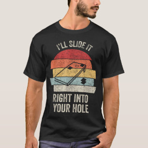 Camiseta Retro Eu Vou Deslizar Direto Para Dentro Do Seu Bu