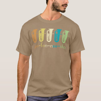 Camiseta Retro Euphonium Player Euphoniumist Brass Horn Mar