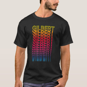 Camiseta Retro Eusa Colorful City Nostalgic Gilbert