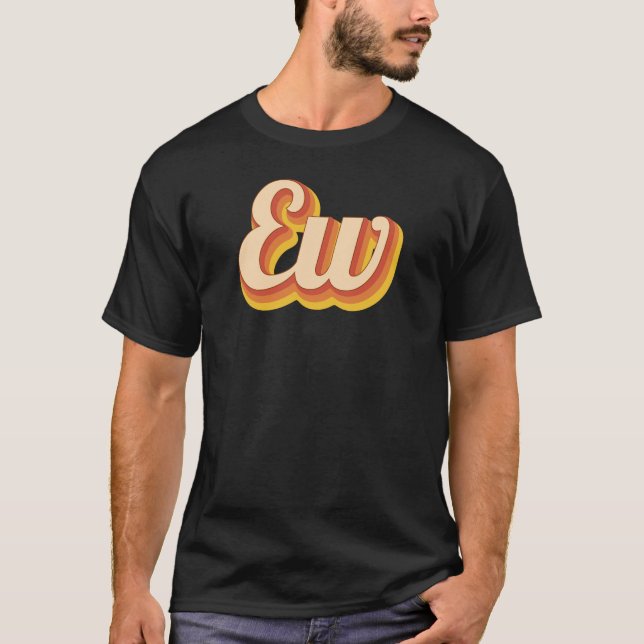 Camiseta Retro Ew (Frente)