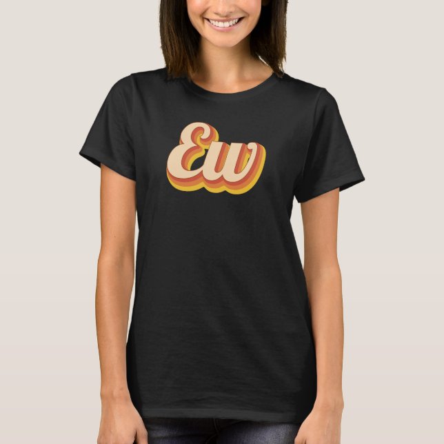 Camiseta Retro Ew (Frente)