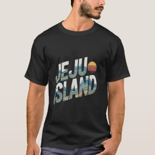 Camiseta Retro Explorador da Natureza da Ilha de Jeju Ama C