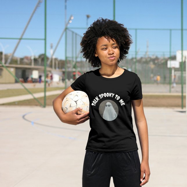 Camiseta Retro Fale Estranho Para Mim Legal Halloween Fanta (Criador carregado)