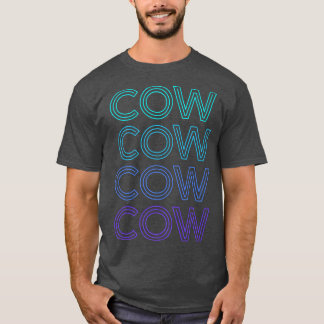 Camiseta Retro Farmador de Fazendas de Vaca
