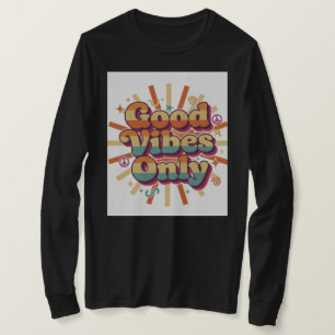 Camiseta Retro Feminina Good Vibes Only