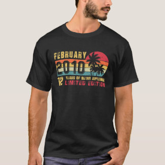 Camiseta Retro Fevereiro De 2010 12 Anos Antiga Edição Limi