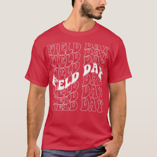 Camiseta Retro Field Day for teacher student school trips b