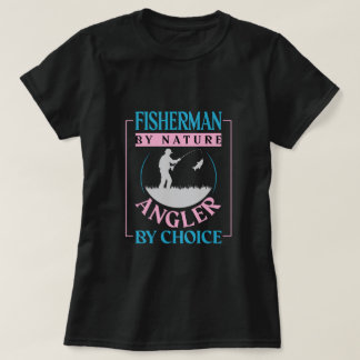 Camiseta Retro Fisherman Angler Quote Graphic for Outdoor