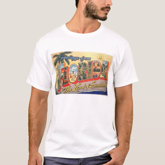 Camiseta Retro Flórida  (Frente)