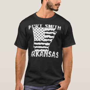 Camiseta Retro Fort Smith Arkansas Roupa 1