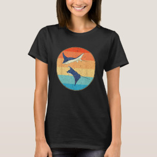 Camiseta Retro Freediving Aquarium Ocean Manta