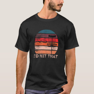 Camiseta Retro Frisbee Golf Disk Sport Eu Acertaria Aquele