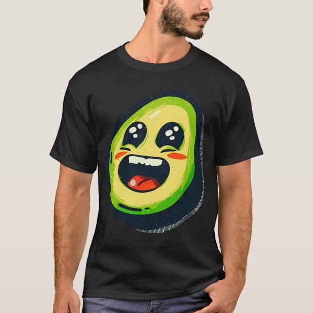 Camiseta Retro Funny Avocado (Frente)