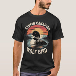 Camiseta Retro Funny Bird Illustration with Nature Vibes