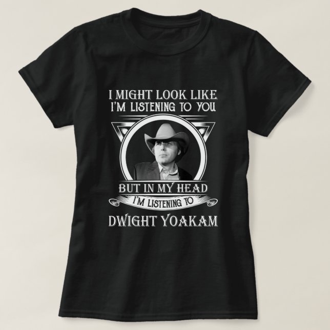 Camiseta Retro Funny Dwight Yoakam's Gift Men Women.png (Frente do Design)