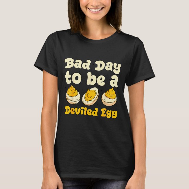 Camiseta Retro Funny Thanksgiving Dinner Bad Day To Be A De (Frente)