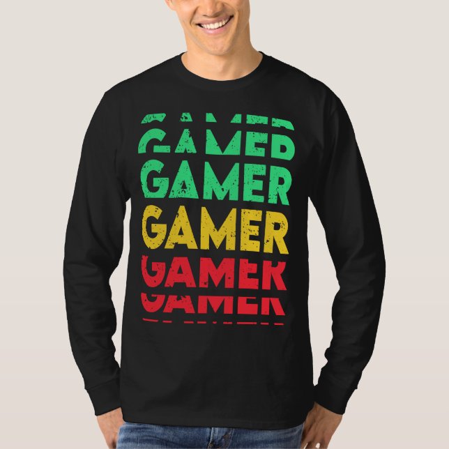 Camiseta Retro Gamer (Frente)