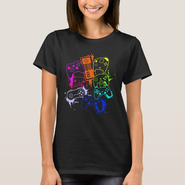 Camiseta Retro Gamer Video games Player (Frente)