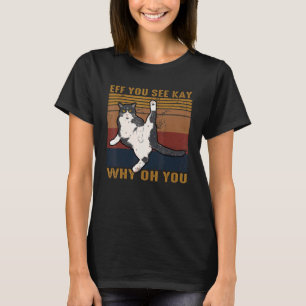 Camiseta Retrô Gelando Eff Você Vê Meditação De Kay Yoga