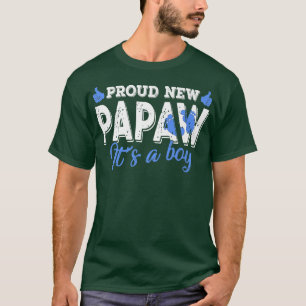 Camiseta Retro Gênero Revela Orgulho Novo Papá É Um Menino
